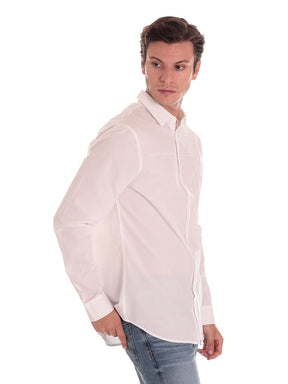 Armani Exchange Uomo Camicia 6LZC07ZNBJZ1100 Bianco