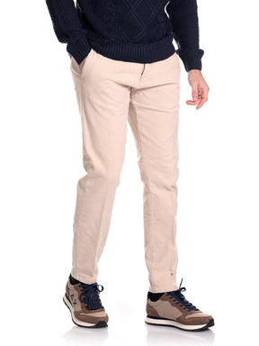 Borghese Uomo Pantaloni 2WPA21S-VLSHGESSO Bianco