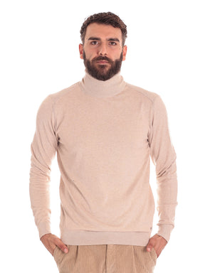 Markup Uomo Maglione Collo Alto MK390008BEIGE Beige