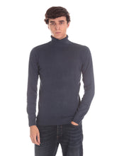 Union Uomo Maglione Collo Alto 3012900233 Blu