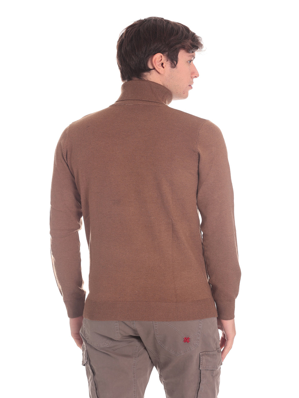 Union Uomo Maglione Collo Alto 3012900604 Beige