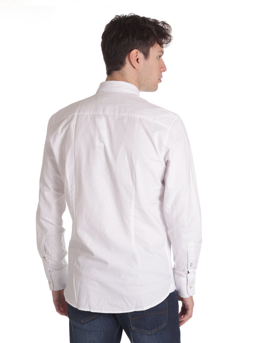 Union Uomo Camicia BU23W06CAWHITE Bianco