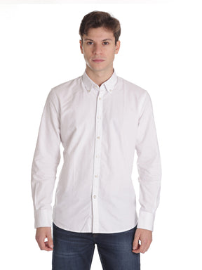 Union Uomo Camicia BU23W06CAWHITE Bianco