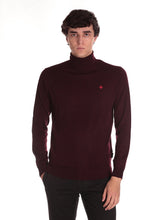 Zu Element Uomo Maglione Collo Alto ZU020364 Rosso