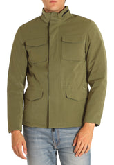 Aquascutum Uomo Giubbotto JK002-06 Verde