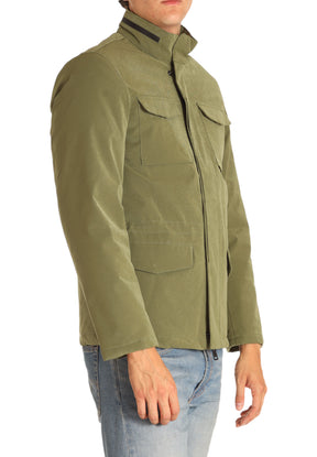 Aquascutum Uomo Giubbotto JK002-06 Verde