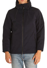 Aquascutum Uomo Parka JK004-11 Blu