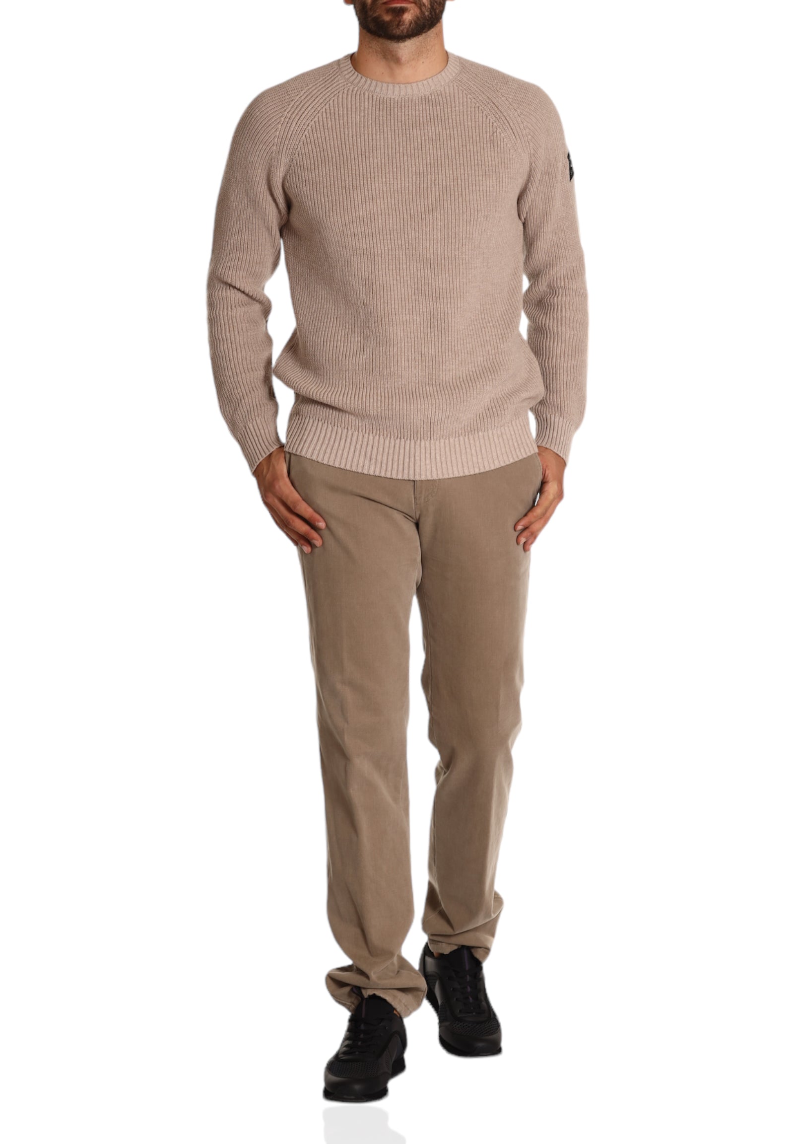 Bugatti Uomo Pantaloni 1143T4622850 Beige