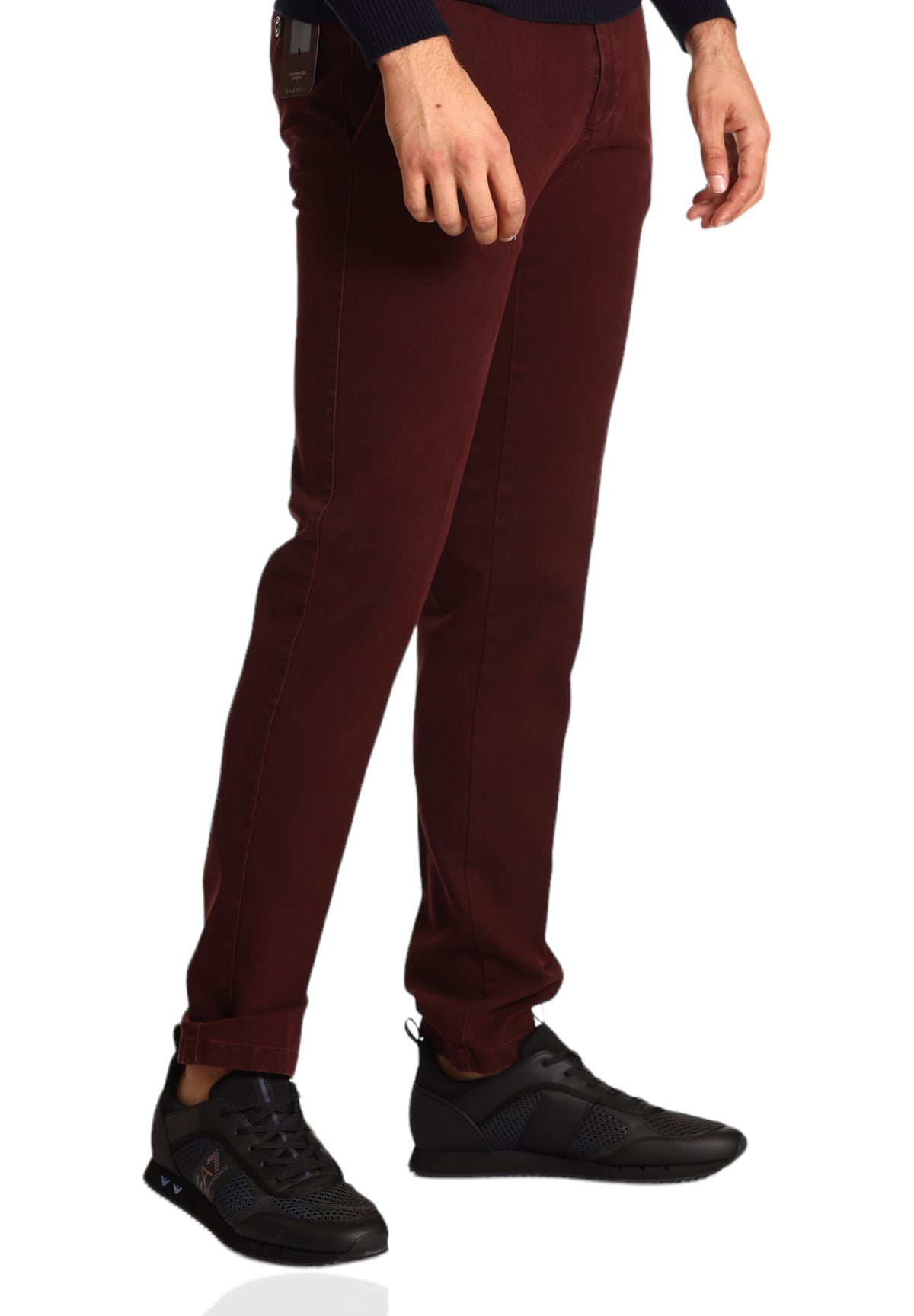 Bugatti Uomo Pantaloni 162346344790 Rosso