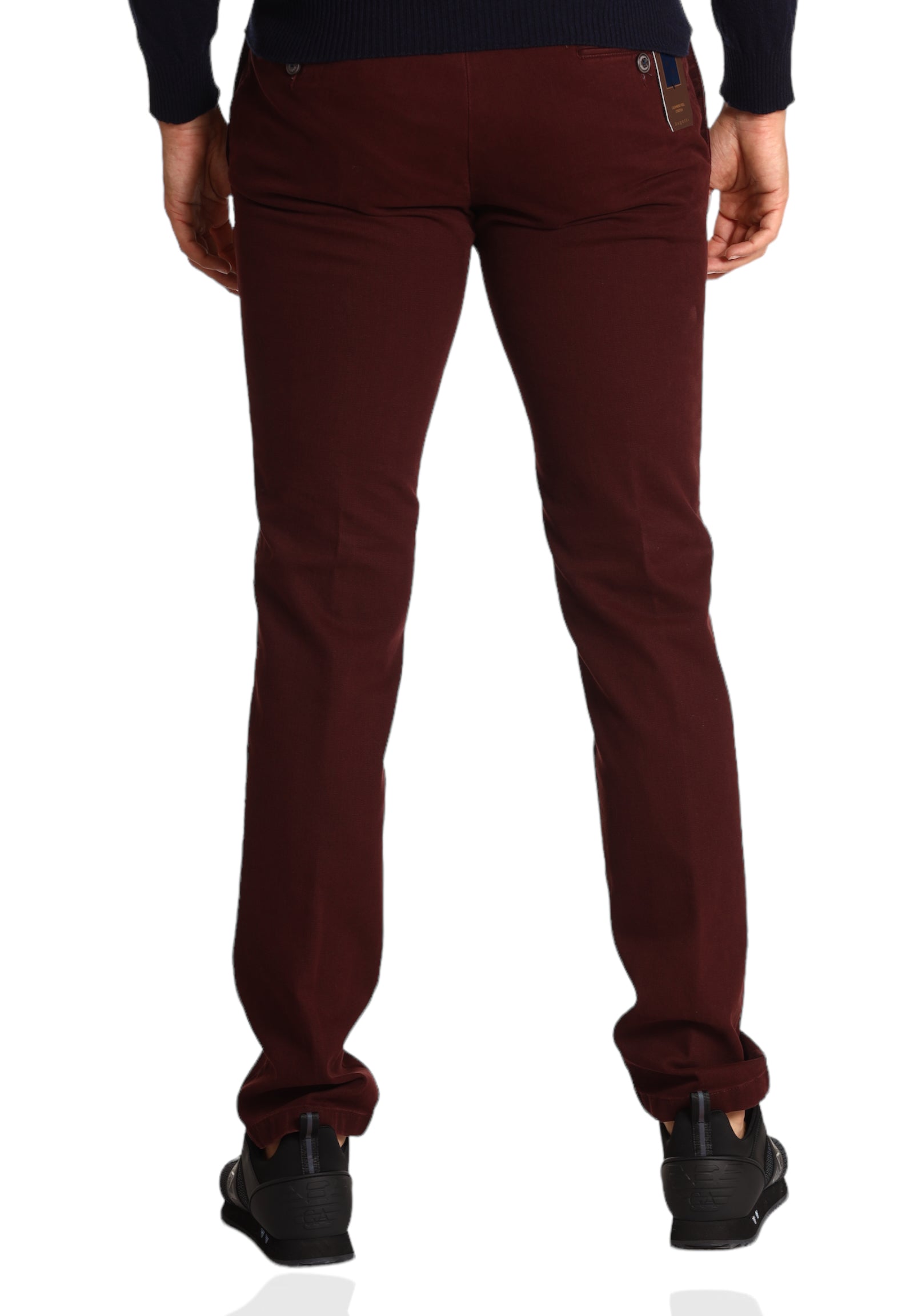 Bugatti Uomo Pantaloni 162346344790 Rosso