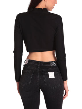 Calvin Klein Jeans Donna Maglia J20J221312-BEH Nero