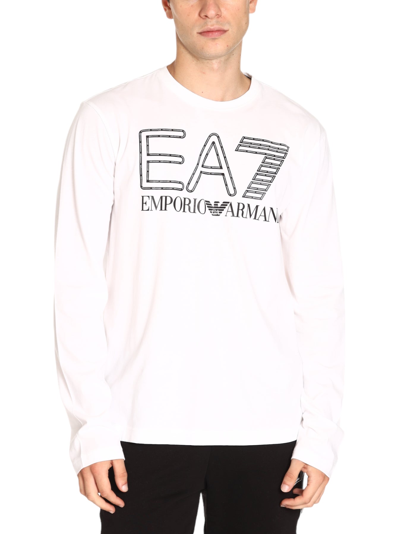 EA7 Emporio Armani Uomo Maglia 6RPT04PJFFZ1100 Bianco