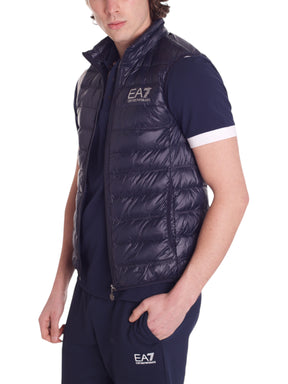 EA7 Emporio Armani Uomo Smanicato Gilet 8NPQ01PN29Z1578 Blu