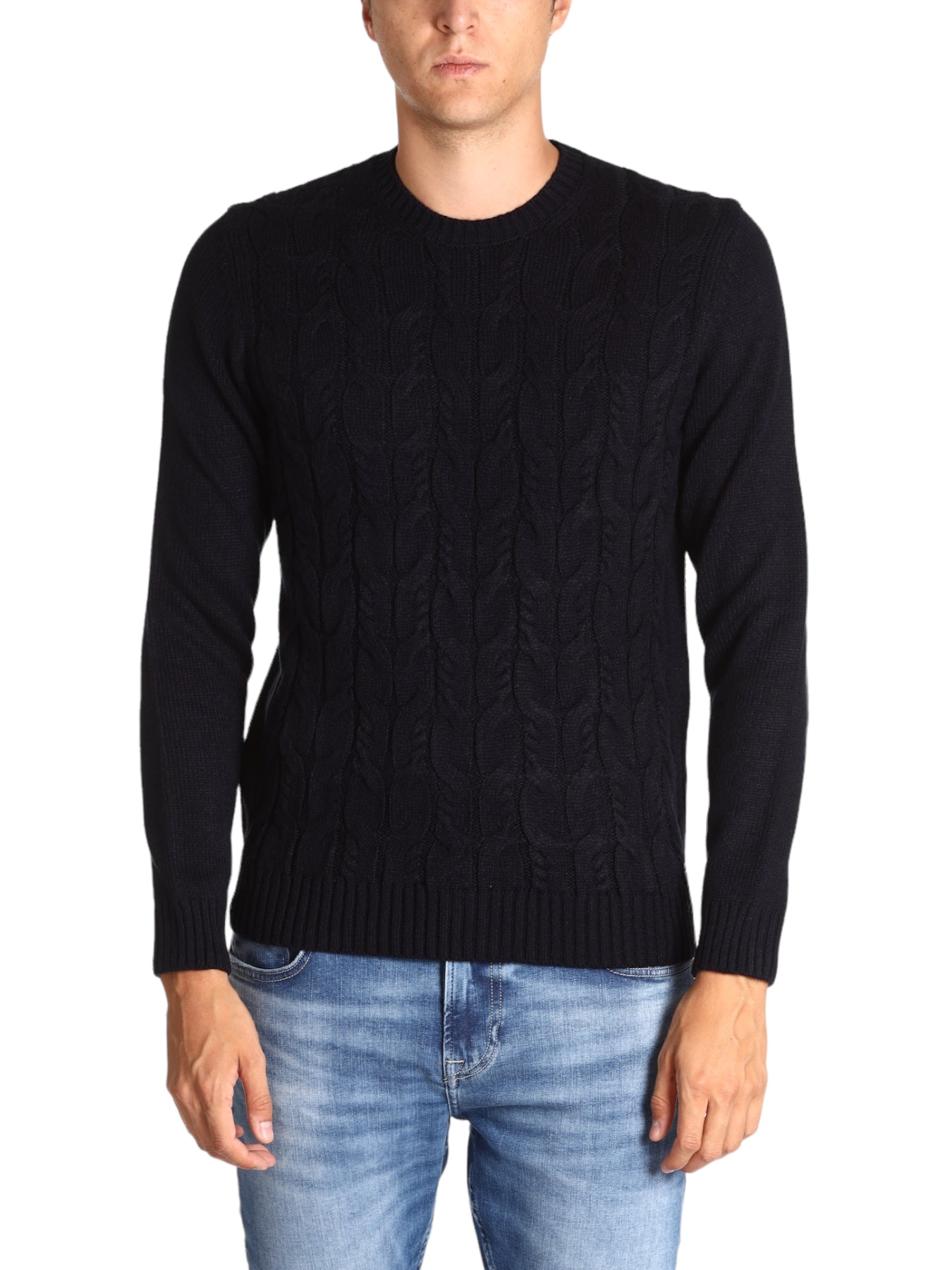 Markup Uomo Maglione Girocollo MK590026-BLU Blu