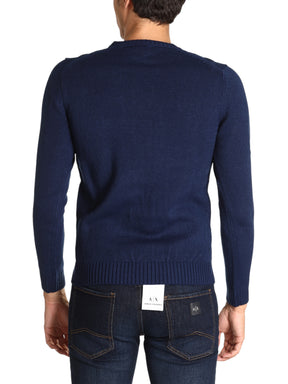 Markup Uomo Maglione Girocollo MK590026-DENIM Blu