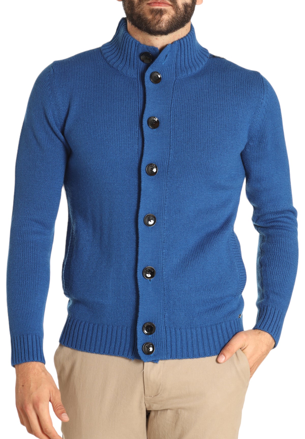 Markup Uomo Cardigan MK590044-BLUETTE Blu