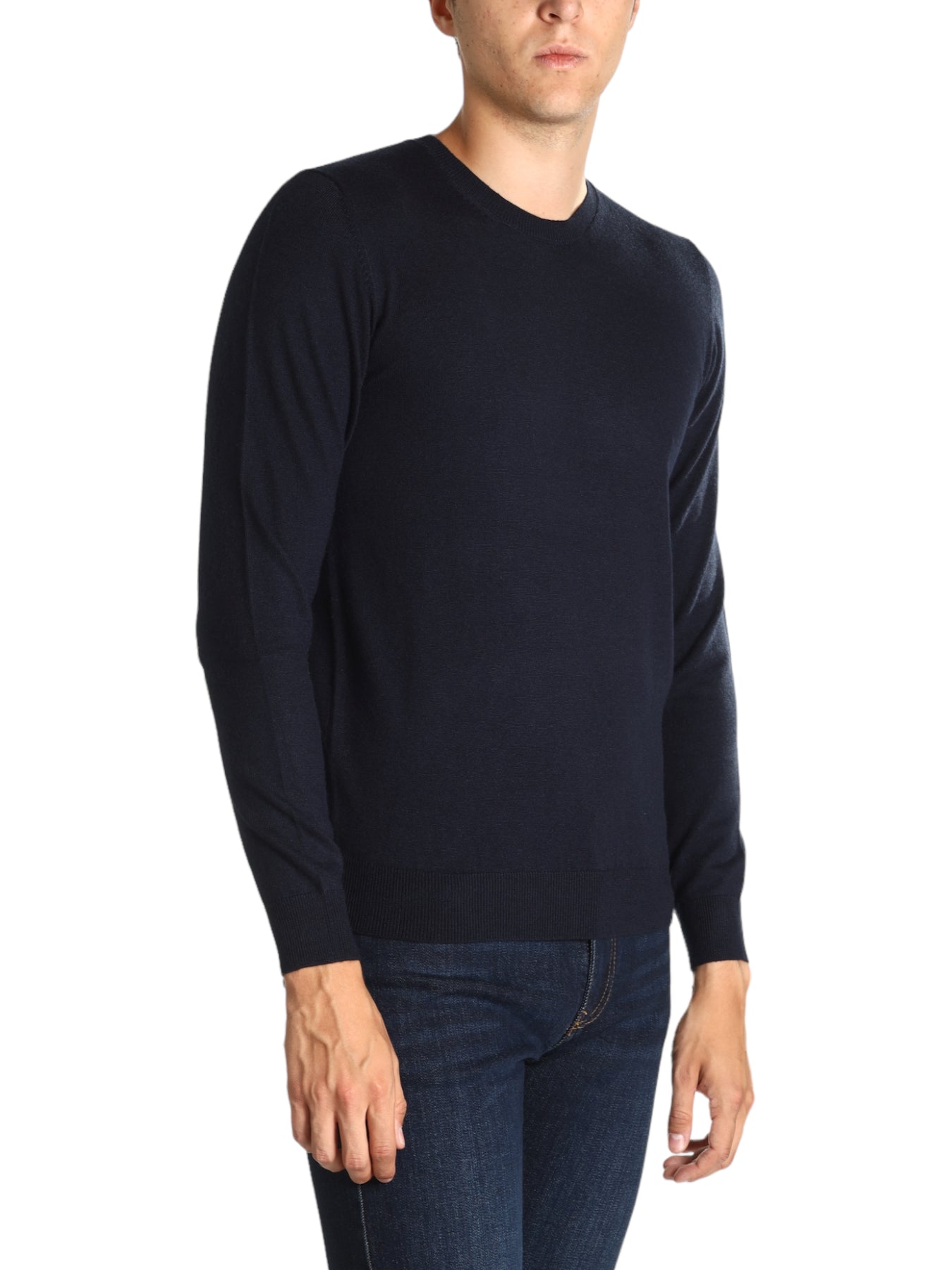 Markup Uomo Maglione Girocollo MK590113-BLU Blu