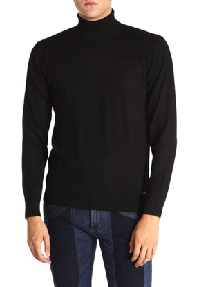 Markup Uomo Maglione Collo Alto MK590118-NERO Nero