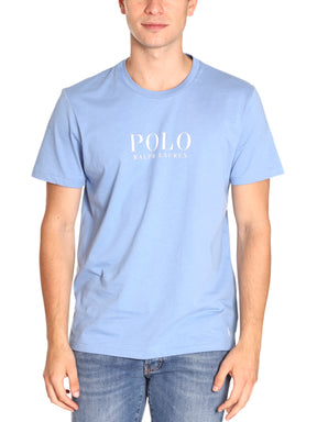 Polo Ralph Lauren Uomo T-shirt 714899613011-SKY BLUE Blu