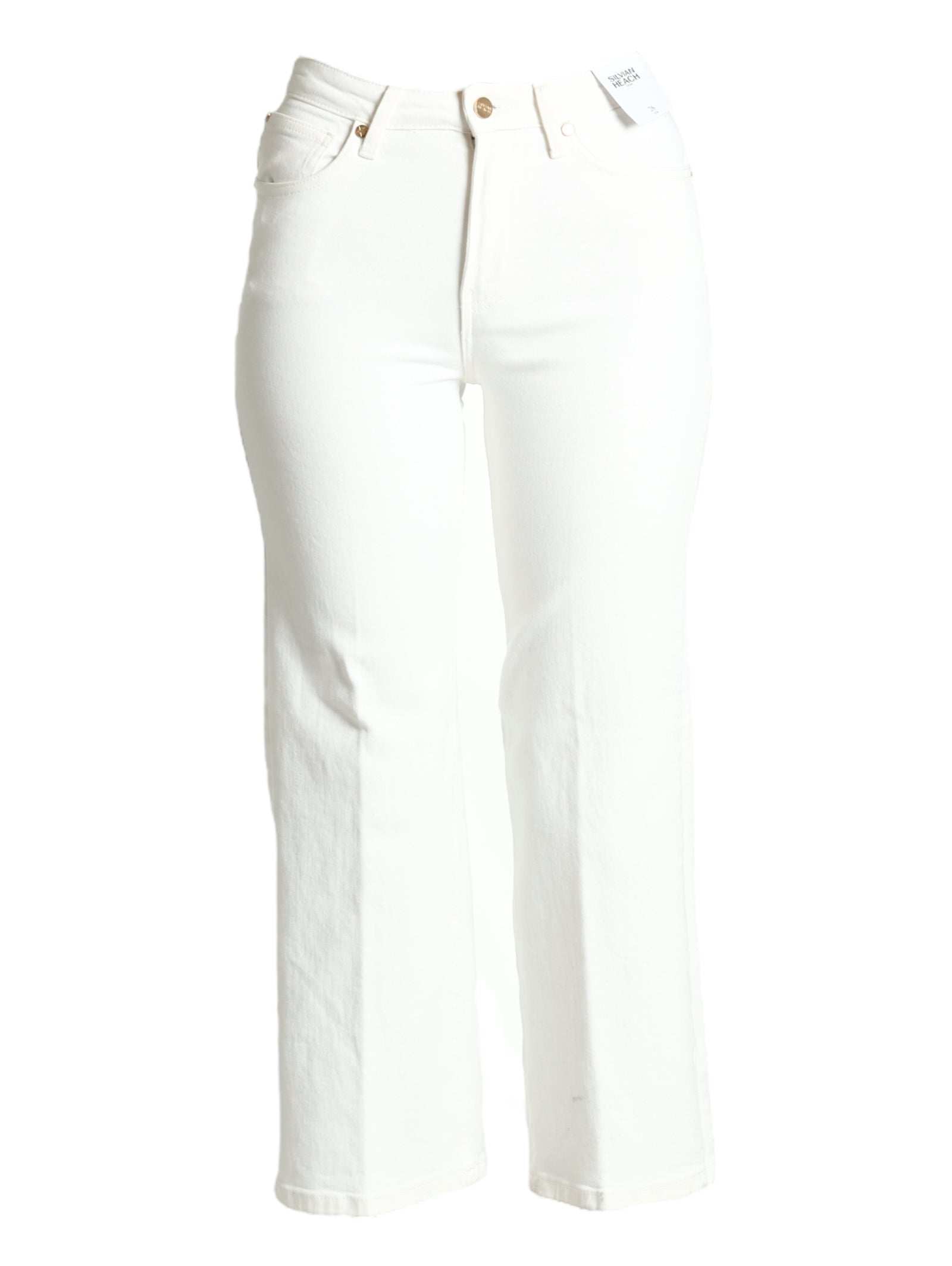 Silvian Heach Donna Jeans GPA23078JE-D.WHITE OP Blu