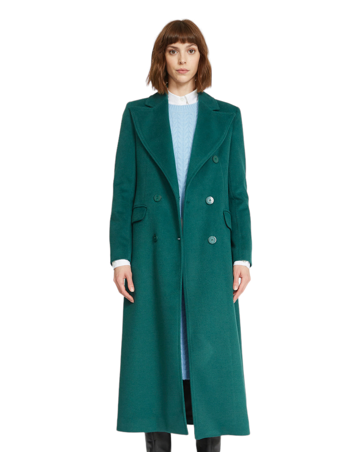 Silvian Heach Donna Cappotto GPA23389CP-GREEN ST. Verde