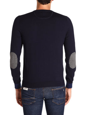 Sun68 Uomo Maglione Girocollo K43110-07 Blu