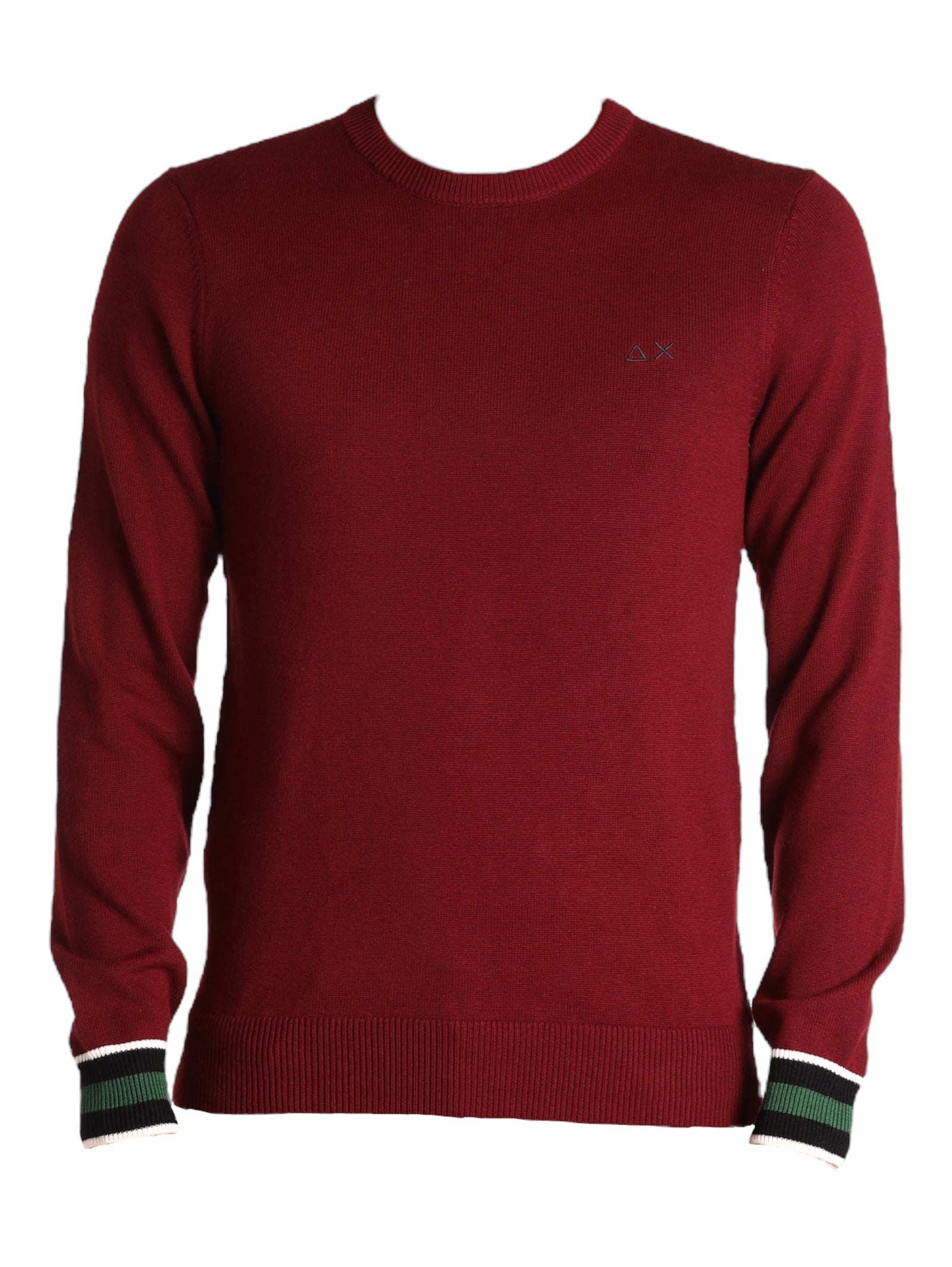 Sun68 Uomo Maglione Girocollo K43118-35 Rosso