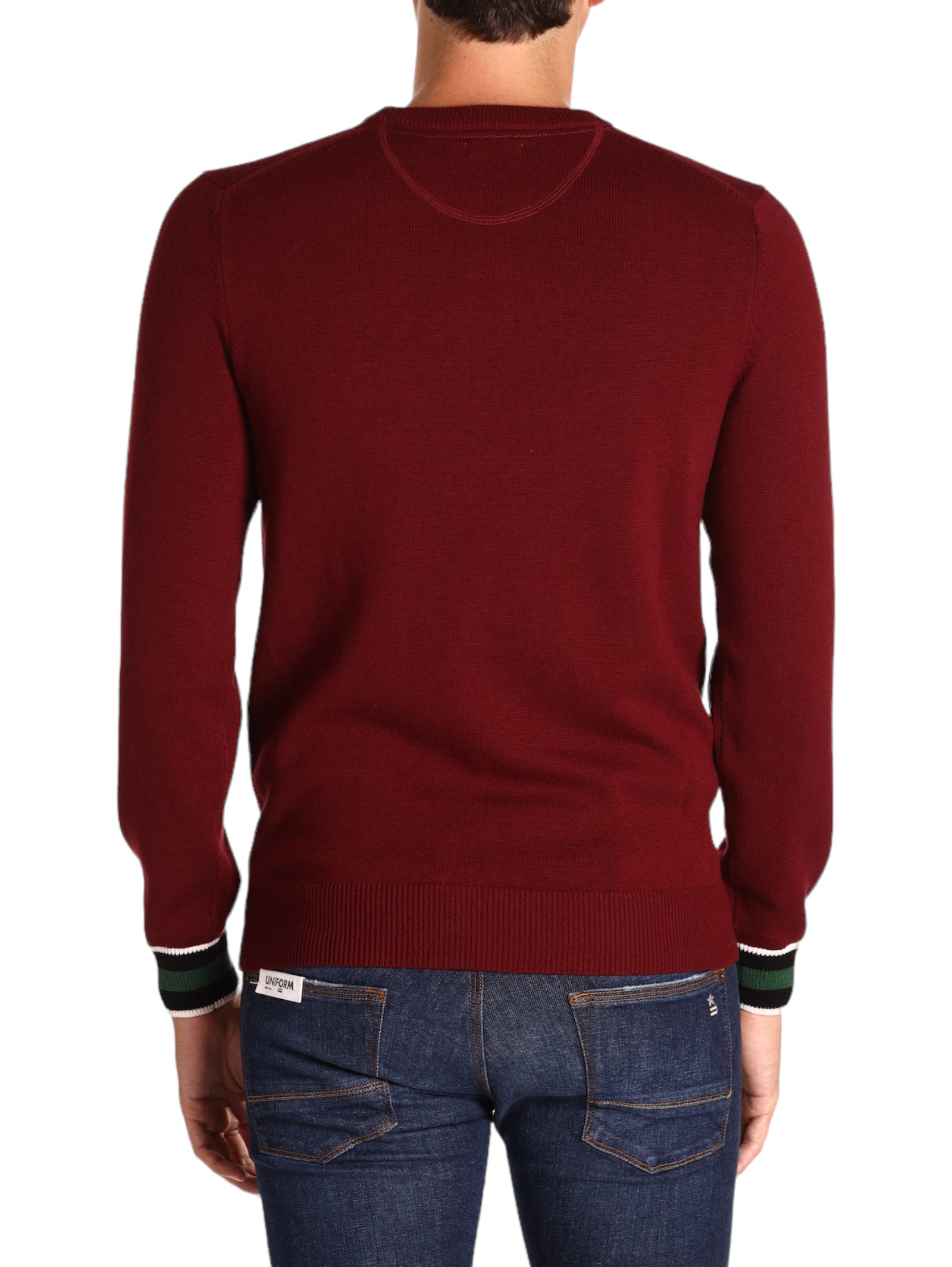 Sun68 Uomo Maglione Girocollo K43118-35 Rosso