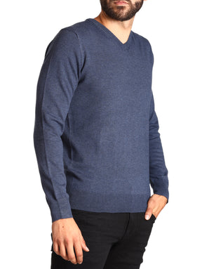 Union Uomo Maglione con Scollo a V 3011900233 Blu