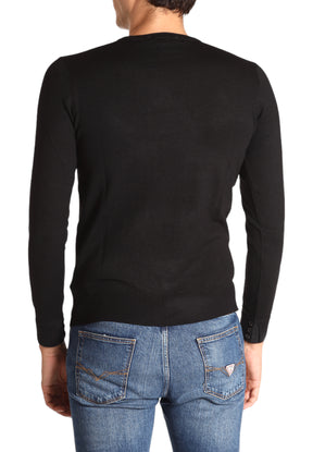 Union Uomo Maglione Girocollo 8053223900 Nero