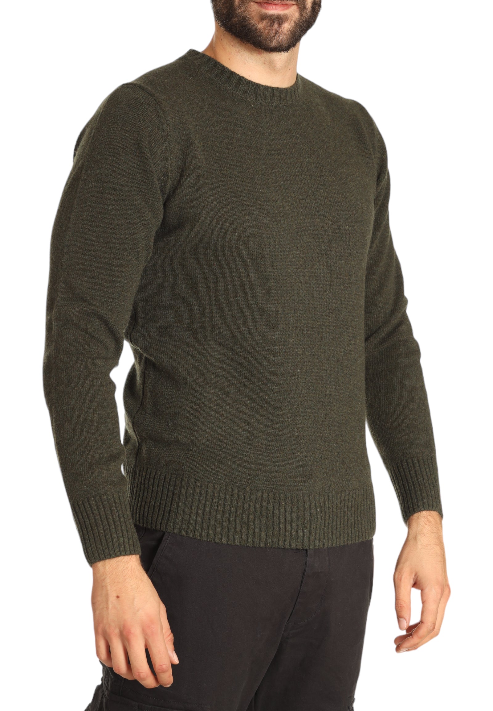 Union Uomo Maglione Girocollo 8100223396 Verde