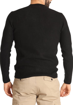 Union Uomo Maglione Girocollo 8501223900 Nero