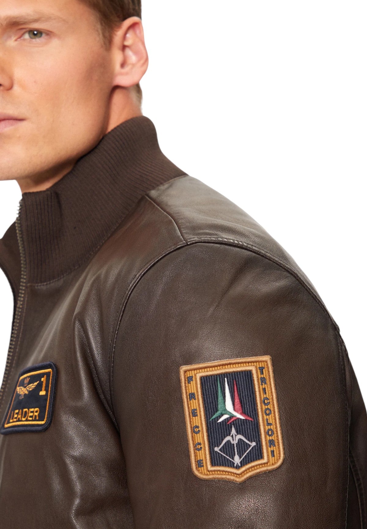 Aeronautica Militare Uomo Giubbotto Bomber 242PN949PL249-00083 Marrone