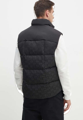 Armani Exchange Uomo Smanicato Gilet 6DZQL1ZN5GZ1200 Nero