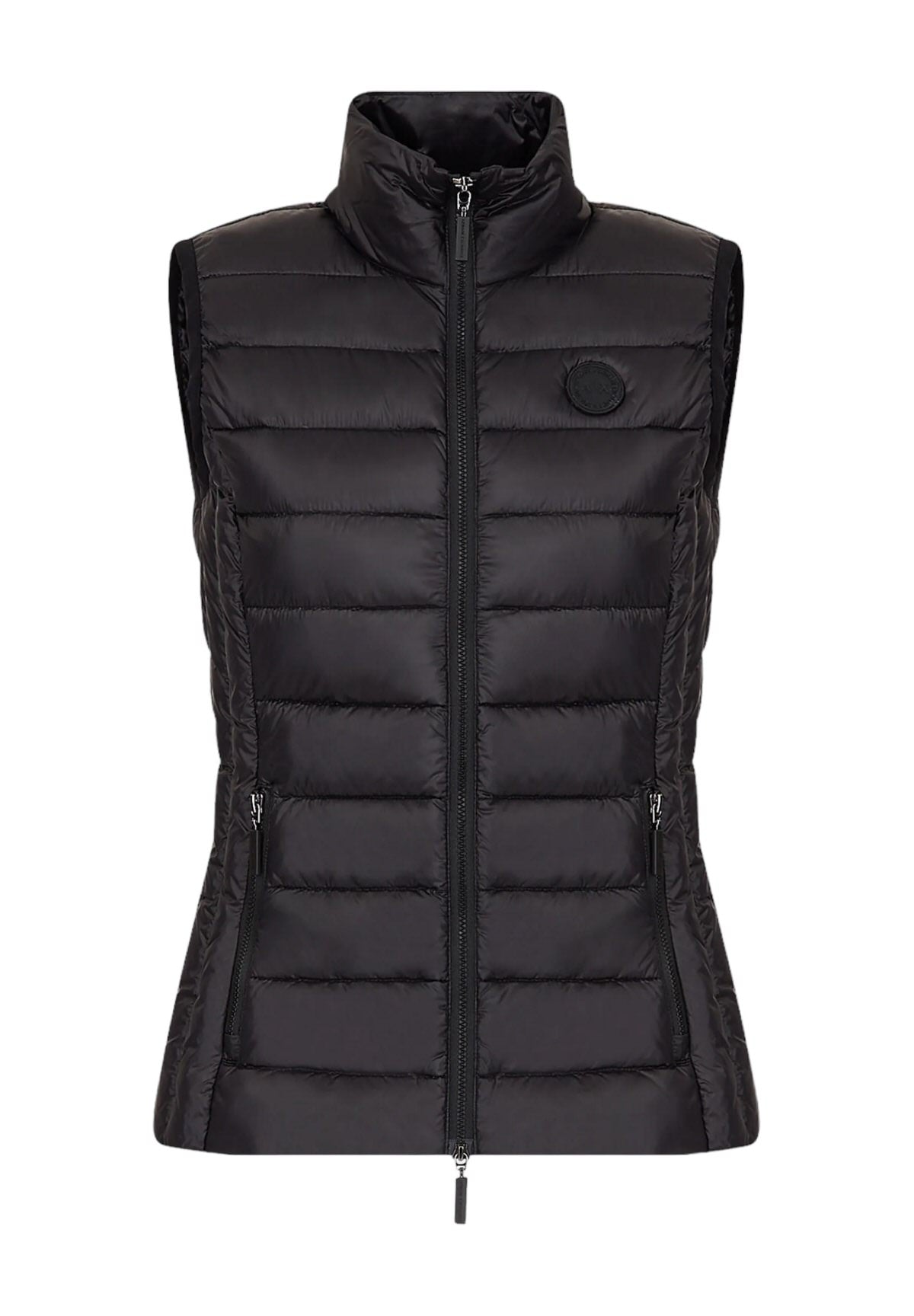 Armani Exchange Donna Smanicato Gilet 8NYQ01YNM4Z1200 Nero