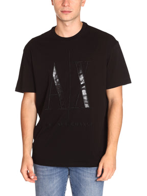 Armani Exchange Uomo T-shirt con Stampa 8NZTPQZJH4Z5237