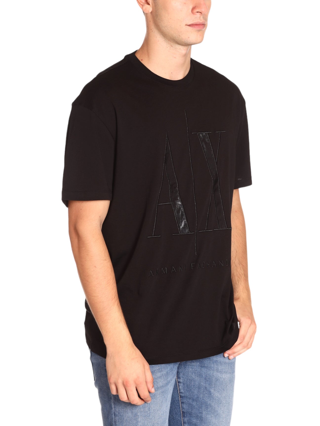 Armani Exchange Uomo T-shirt con Stampa 8NZTPQZJH4Z5237