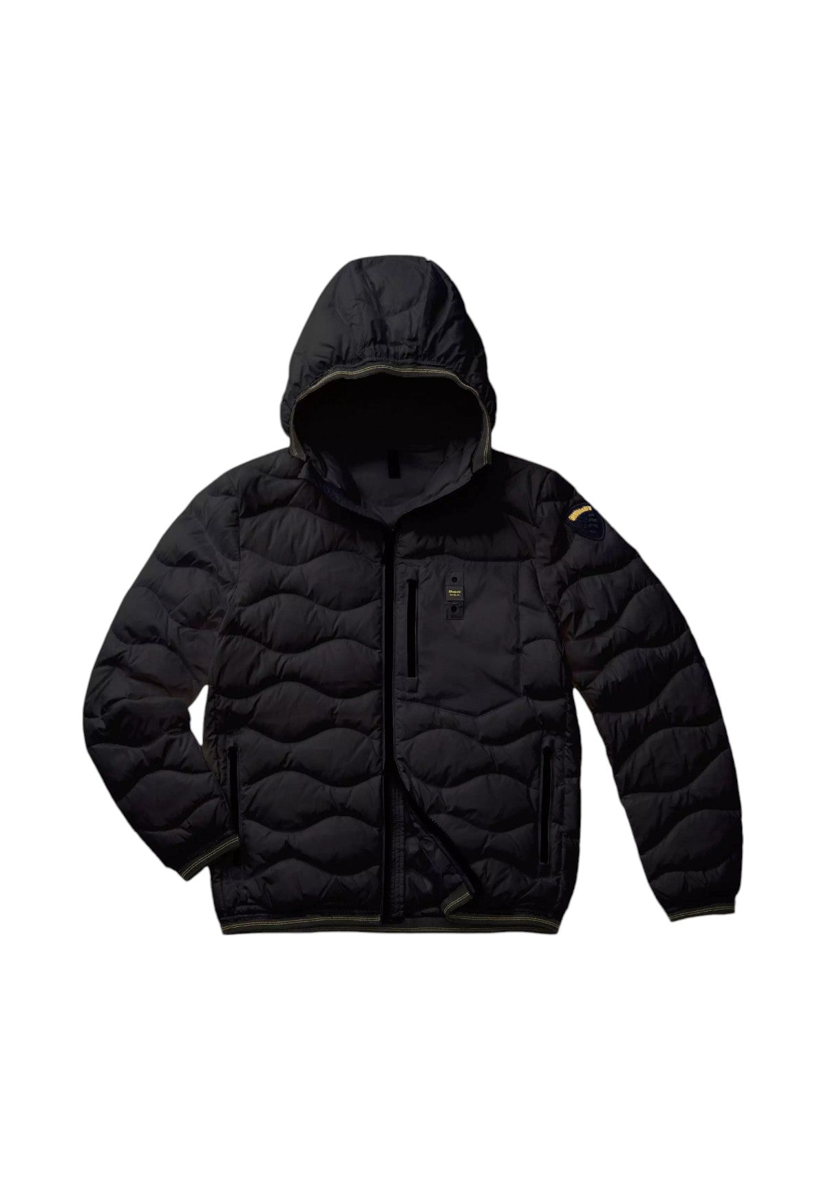 Blauer Uomo Piumino Leggero Wave-999 Nero