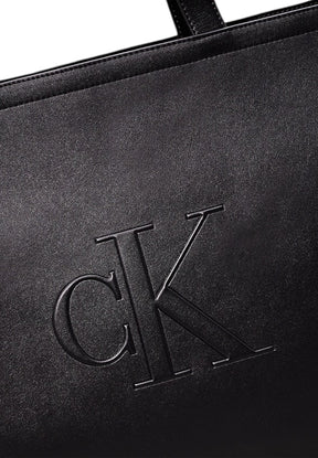 Calvin Klein Donna Borsa Tote K60K612724-BEH Nero