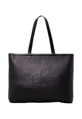 Calvin Klein Donna Borsa Tote K60K612724-BEH Nero