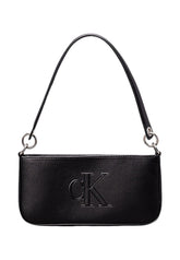 Calvin Klein Donna Borsa a Spalla K60K612725-BEH Nero