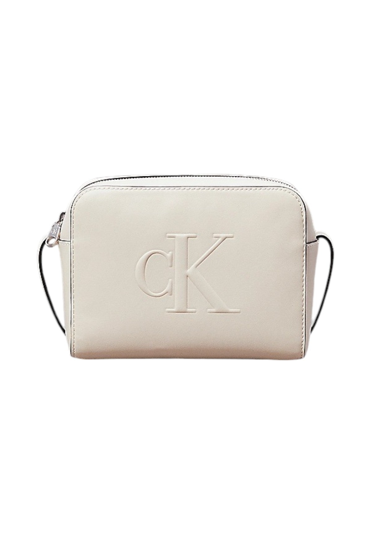 Calvin Klein Donna Borsa a Tracolla K60K612726-PAS Bianco