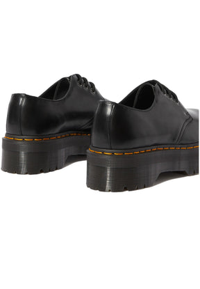 Dr. Martens Donna Stringate 255670011461 QUAD POLISHED SMOOTHBLACK Nero