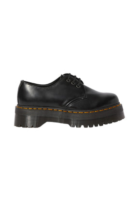 Dr. Martens Donna Stringate 255670011461 QUAD POLISHED SMOOTHBLACK Nero