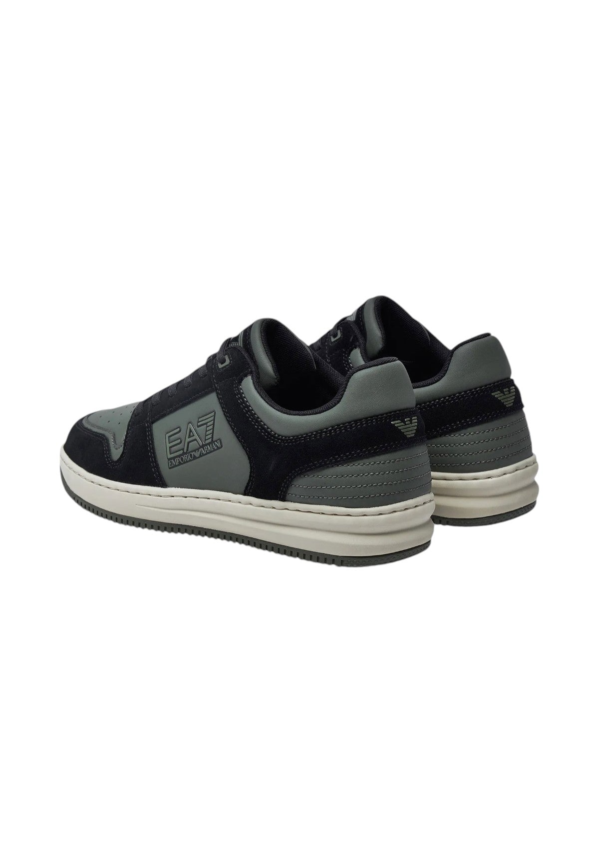 Sneakers Scarpe Slasher Suede X8X195 Blk, Beetle, Off Wht