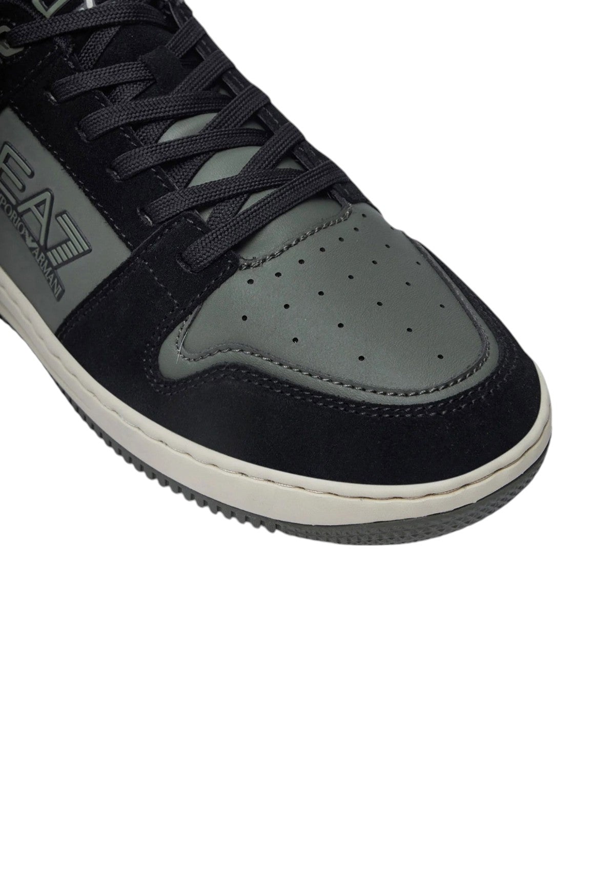 Sneakers Scarpe Slasher Suede X8X195 Blk, Beetle, Off Wht