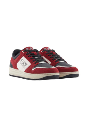 Sneakers Scarpe Slasher Suede X8X195 Syrah, Blk, Off White