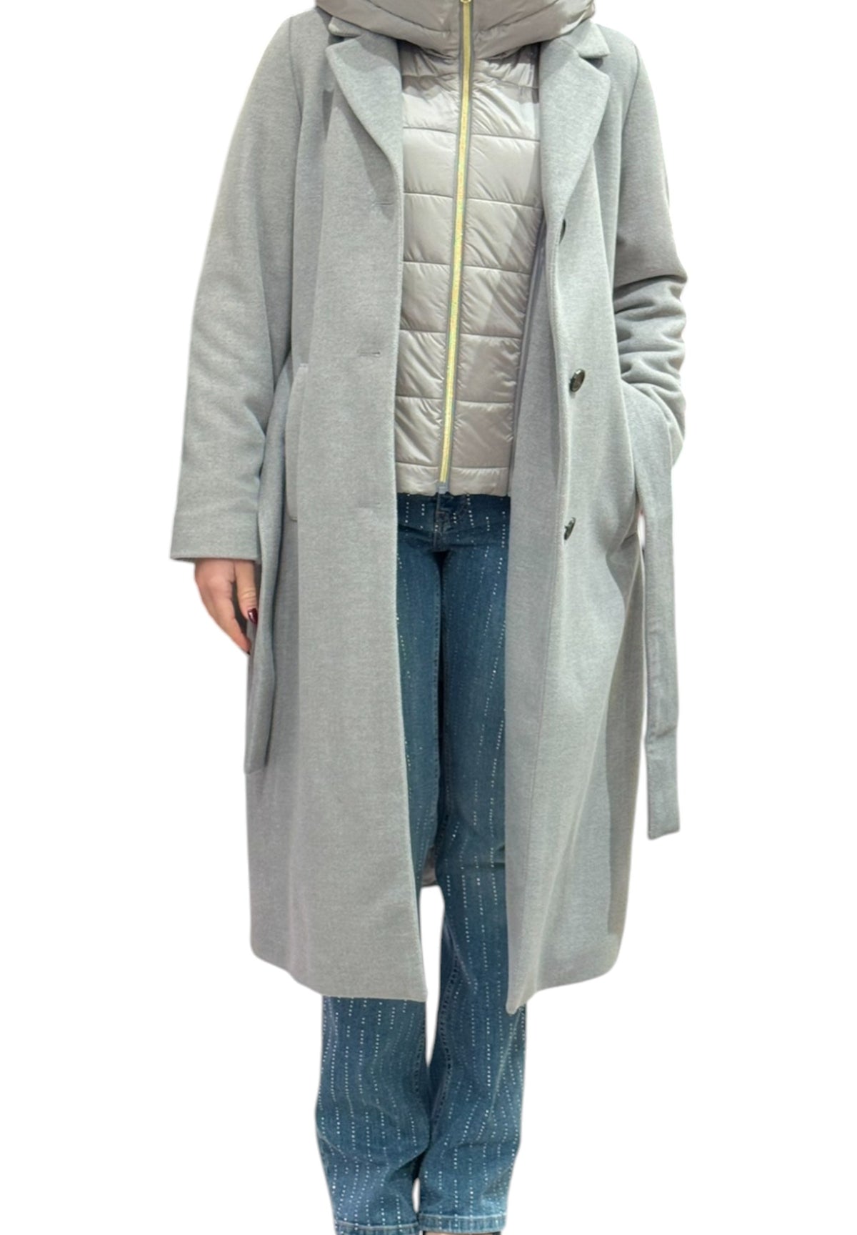 Emme Marella Donna Cappotto CANCAN-011 Grigio