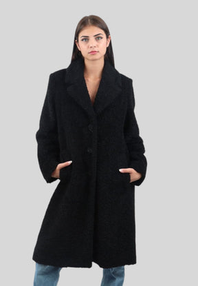 Emme Marella Donna Cappotto NUBE-005 Nero