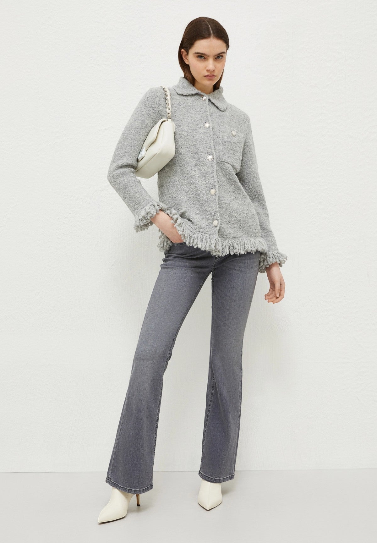 Marella Donna Cardigan FINNICI-001 Grigio